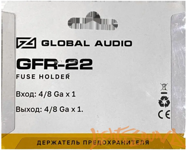 Колба предохранителя Global Audio GFR-22