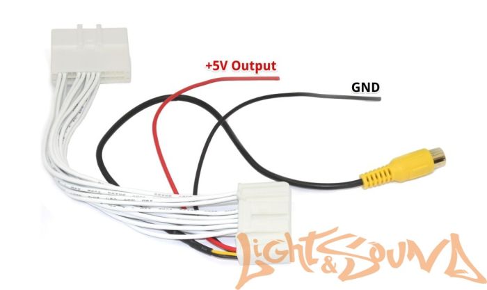 Адаптер подключения новой видеокамеры Mazda на штатную магнитолу BC5