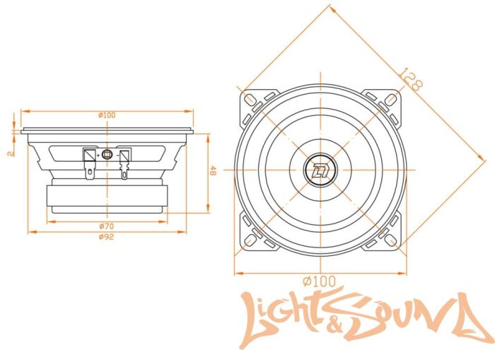 DL Audio Gryphon Lite 100 v.3 широкополосные динамики (комплект)
