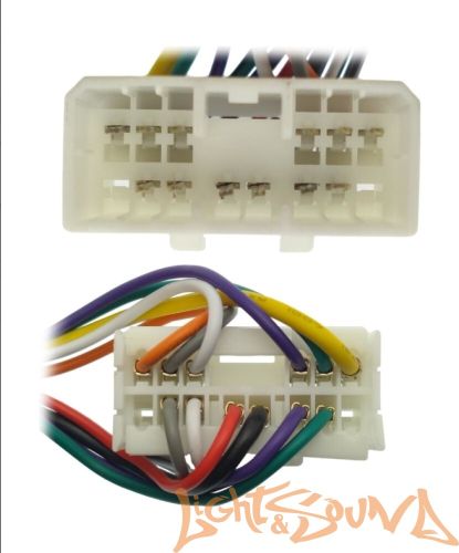 Комплект проводов для установки WM-MT в Subaru 1993-2007, iso (основной)