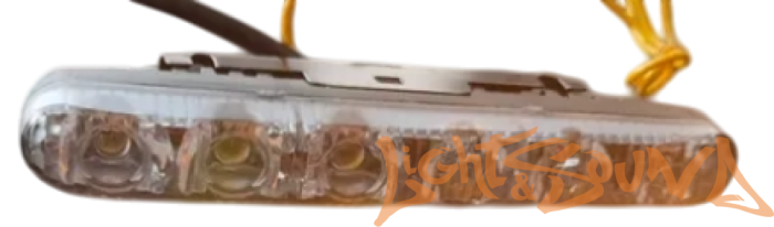 Ходовые огни ДХО 6 LED с функцией поворотника (бегающий), 2шт