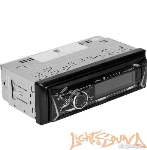УРАЛ МОЛОТ АРС-МТ 334RGB, USB, SD/MMC-рессивер с функцией Bluetooth