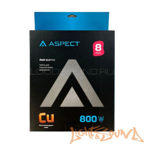 Aspect AWK-8.0 PRO Набор для подключения усилителя