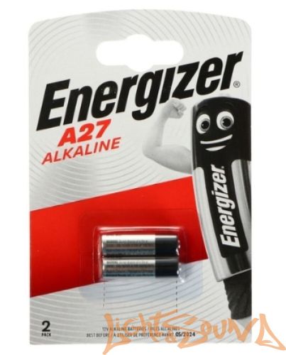 ENERGIZER A27 2BL, 12V, 1 шт