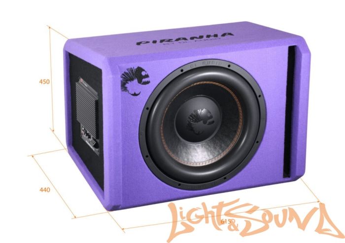 DL Audio Piranha 15A V.2 Purple активный сабвуфер