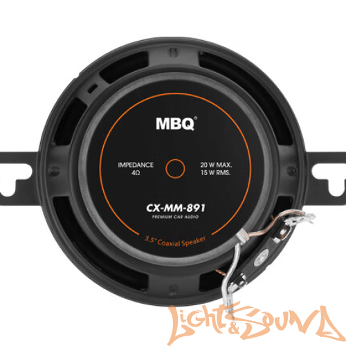 MBQ CX-MM-891 3.5" (9 см) 2-полосная коаксиальная акустическая система