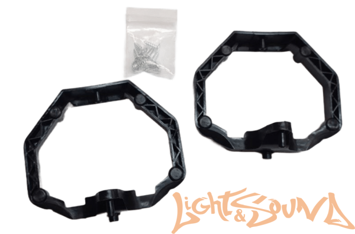 Переходная рамка для Volkswagen Touareg II (2010-2018) AFS 3D для Hella 3\3R\5R, (x180-5) 2шт