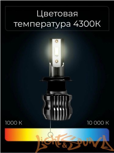 Clearlight LED Type X5 HB3 4000lm, 4300k (2 шт)