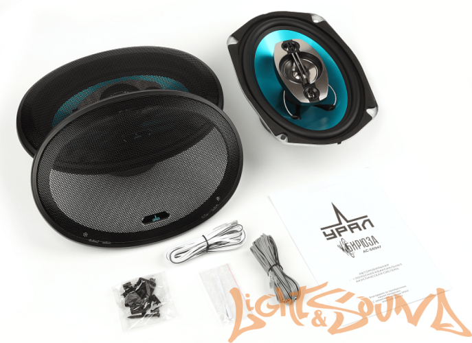 Ural БИРЮЗА АС-Б6947 (15х23см) 4-полосная акустическая система