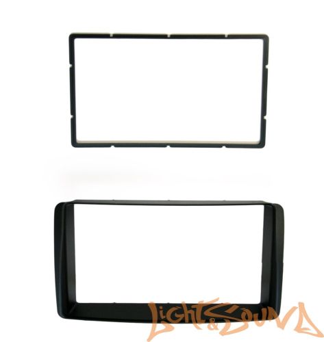 Переходная рамка для Mitsubishi Lancer X, Outlander XL, Pajero IV вставка 2 din
