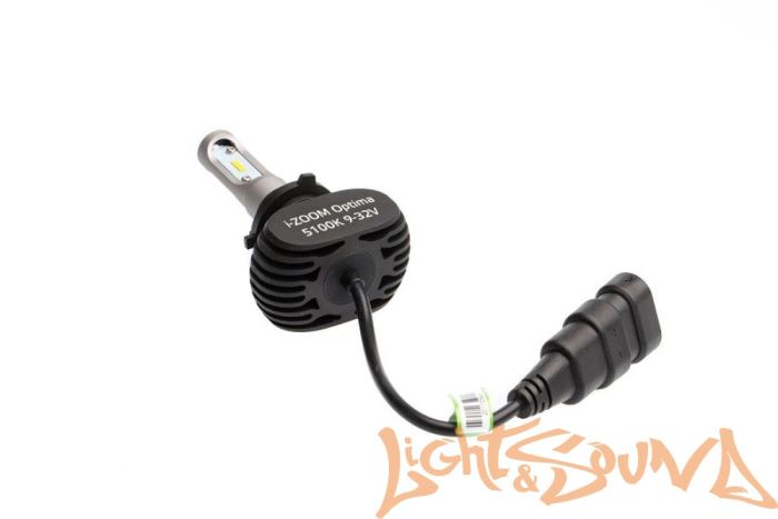 Светодиод головного света Optima i-Zoom HB3/9005 LED, Seoul-CSP, White, 9-32V (2шт)