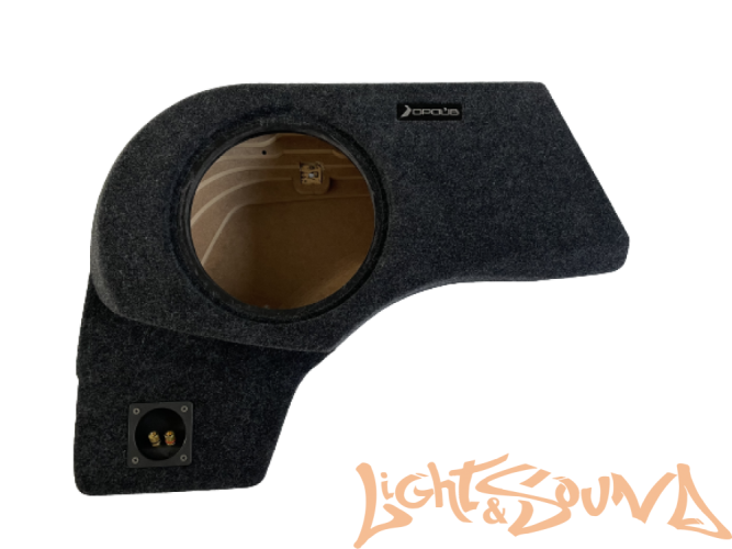 Корпус для сабвуфера Стелс Nissan Qashqai J11 10"