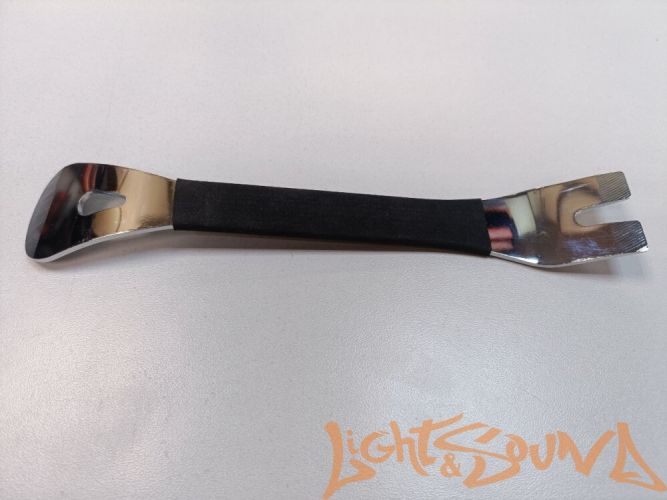 Инструмент LS для снятия обшивки (металл), прорезин. ручка 1шт