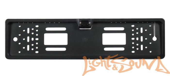 CAM-4 универсальная камера заднего вида в рамке номерного знака черная ( 136 гр:0.1 lux)