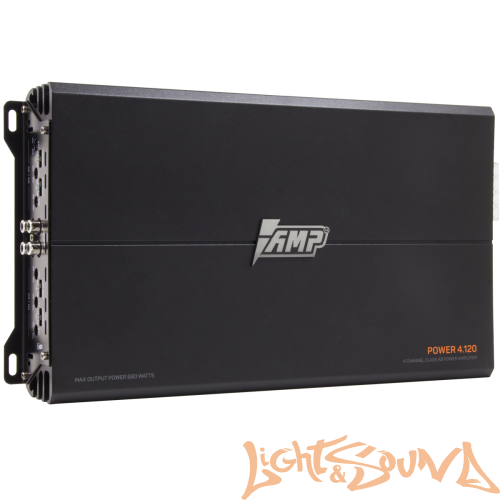 AMP POWER 4.120 Усилитель мощности 4-хканальный