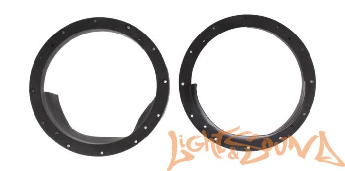 Водозащитный козырёк 6.5" с подиумом (пластик, ср. жестк.), 2шт