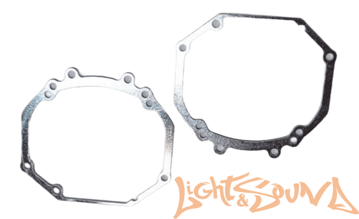 Переходная рамка для Nissan Juke рестайлинг (2014-2020) для Hella 3/3R, (x69-3), 2шт