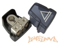  Клемма аккумуляторная Aura BTP-2028, 2x0/4Ga + 2x8Ga вход, плюсовая