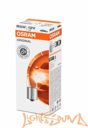 Osram Original Line R5W 12V, 5W Лампа накаливания ,в уп. 10шт, (1шт)