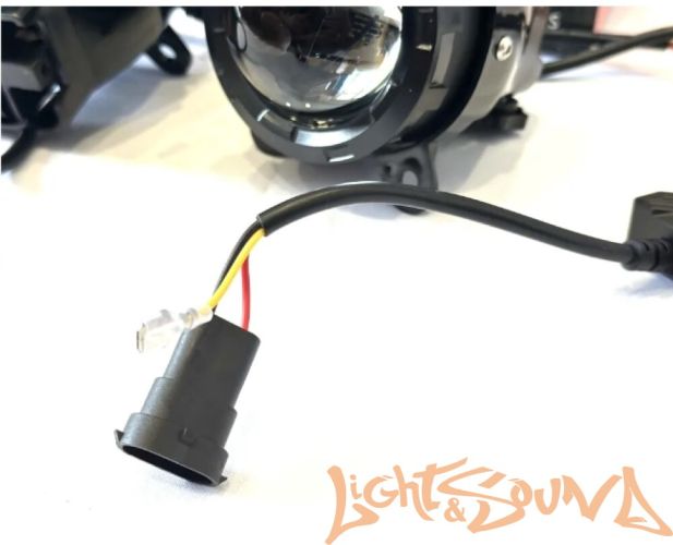 Светодиодная линза для ПТФ GFD PRA-2 Priora NIVA ближний дальний, 2шт