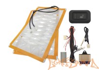  Комлект подогрева одного сидения с прямоугольной кнопкой ZG17