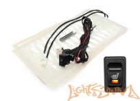  Комлект подогрева одного сидения с прямоугольной кнопкой ZG2