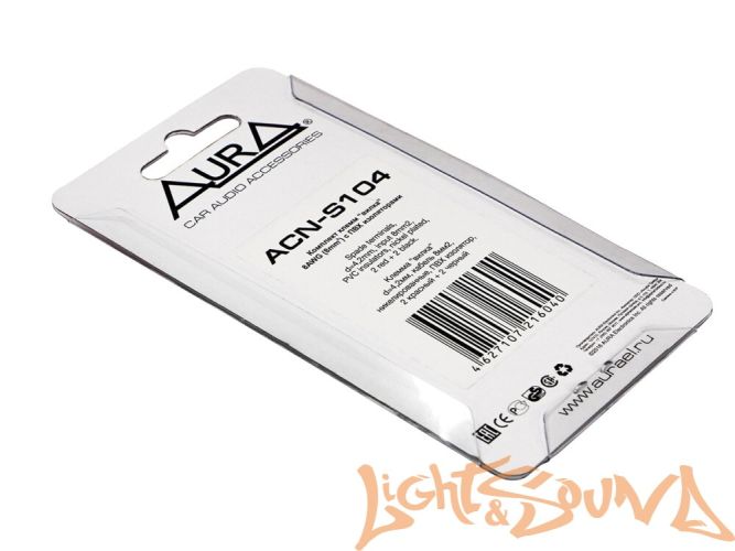 Клеммы "вилка" Aura ACN-S104 ,4,2 мм, 8AWG/8 мм2, 1 шт