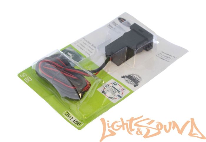 USB разъём в штатную заглушку для Toyota 2009-2021, Mitsubishi 2019+