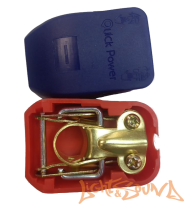  Клемма аккумуляторная АКБ быстросъемные сталь универсальные, ТИП 2, 2шт