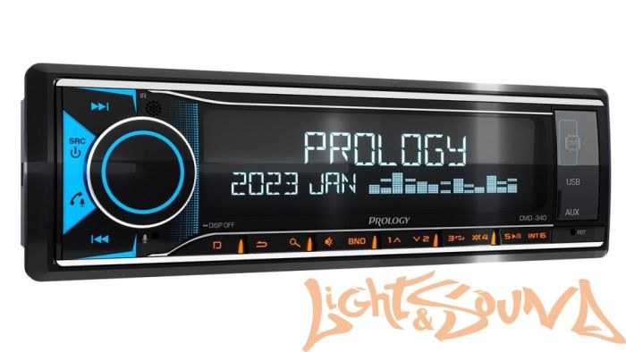 Prology CMD-340 4 х 55 Вт, FM/USB/BT ресивер с DSP процессором