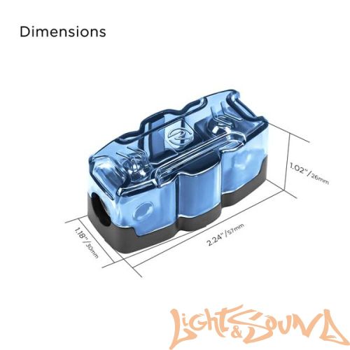 Колба предохранителя Recoil ZSFH11 MiniANL-01 (80А)