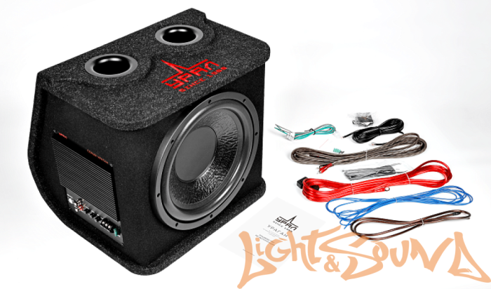 URAL AC-У12А Серый 30см Сабвуфер активный в корпусе