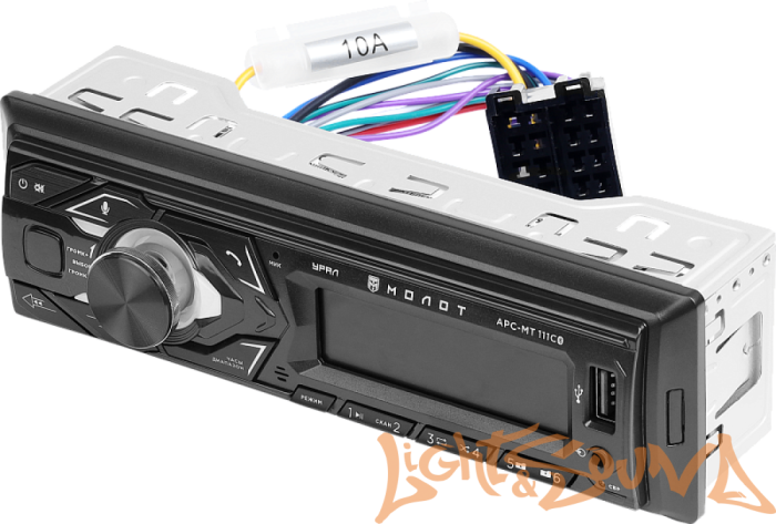 УРАЛ МОЛОТ АРС-МТ 111С USB, SD/MMC-рессивер с функцией Bluetooth