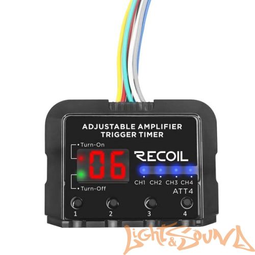 Реле Recoil ATT4 задержки включения и отключения оборудования, 12V