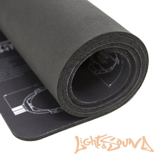 MTF light коврик черный BiLED для верстака, мягкий, 90x40cm