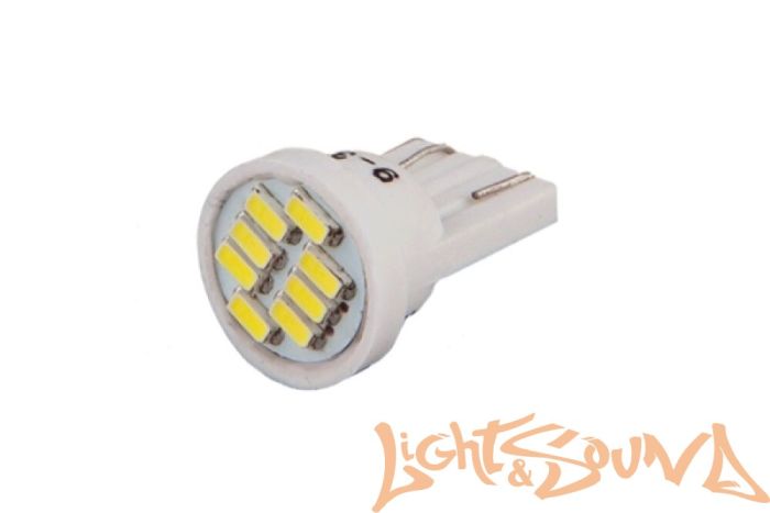 Xenite T 0811 9-30V (T10/W5W) Яркость 100  Lm, 2шт