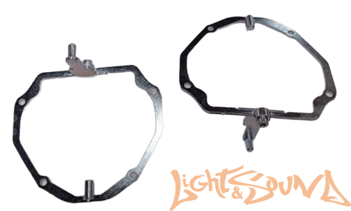 Переходная рамка для Volkswagen Tiguan (2011-2017) AFS 3D для Hella 3\3R/5R, (x180-4) 2 шт