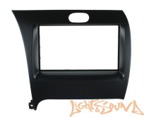  Переходная рамка для Kia Cerato 2013+ 2 din с металлическими креплениями