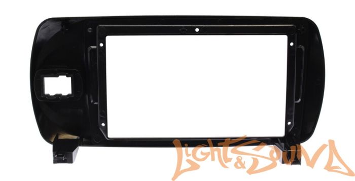 Переходная рамка для Toyota Vitz 2015-2020 для установки MFB дисплея (чёрный глянец)