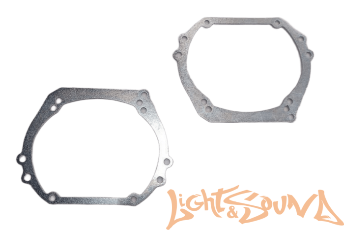 Переходная рамка для Renault Kadjar галоген (2018-2020) для Hella 3\3R/5R, (x155-x) 2шт