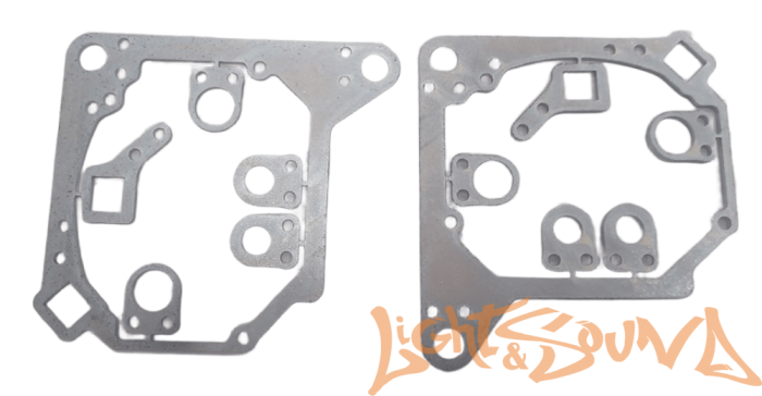 Переходная рамка для Kia Sorento Prime галоген (2017-2022) для Hella 3/5R, (x287),  2 шт