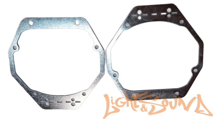 Переходная рамка для KIA Sportage 4 (2016-2019) для Hella 3/3R/5R, (x60-4), 2 шт