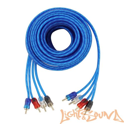 RCA (межблочный) кабель ORIS ELECTRONICS 4RCA RC-E450 5 метров