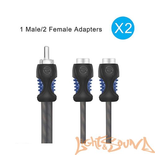 Y-коннектор Recoil R1M2F YRCA (1папа/2мамы), 2шт