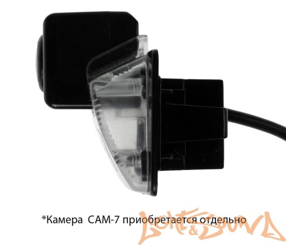 Адаптер для CAM-7 в подсветку номера Nissan Teana, Bluebird Sylphy(G11, 05+), Dualis(06+)