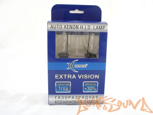 Ксеноновая лампа Xenite H1 5000 K EXTRA VISION (Яркость + 30%)