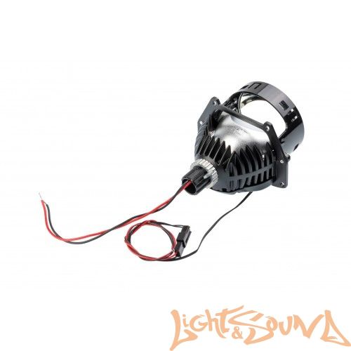 Бидиодная линза Optima Premium Bi-LED Lens SRT Double Chip 3.0", 5500K, 24V 1шт