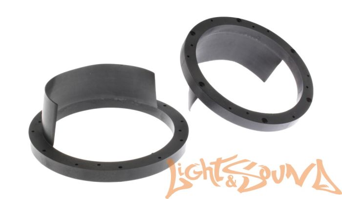 Водозащитный козырёк 6.5" с подиумом (пластик, ср. жестк.), 2шт