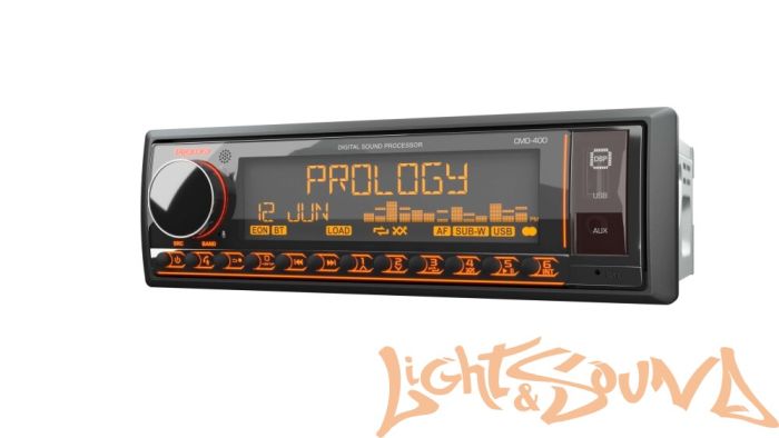 Prology CMD-400 4 х 65 Вт, FM/USB/BT ресивер с DSP процессором