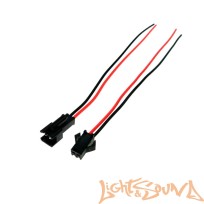  Разъём-коннектор JST 22AWG 2-Pin мама+папа